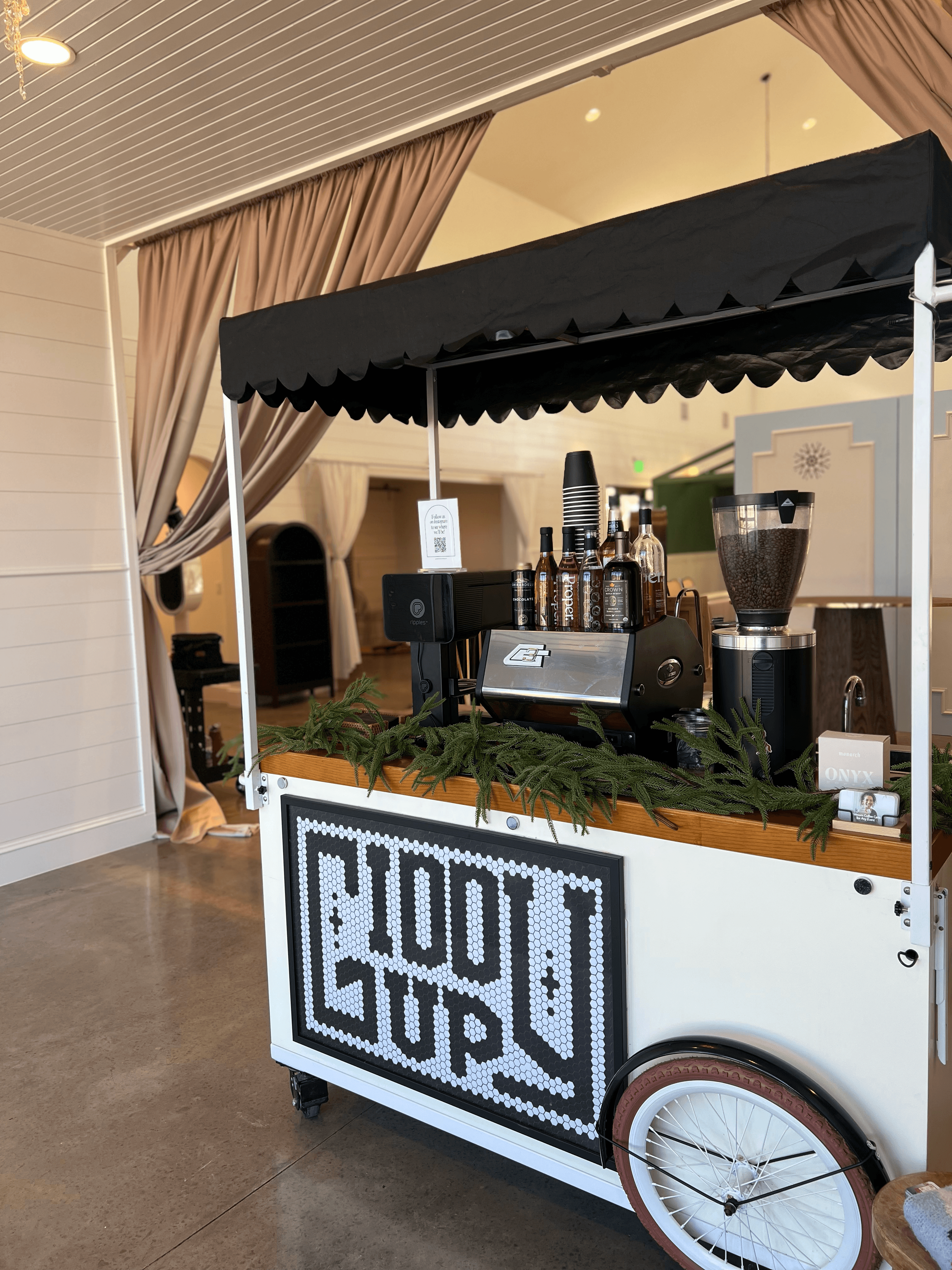 Giddy Up Mobile Coffee serving an event in Oklahoma