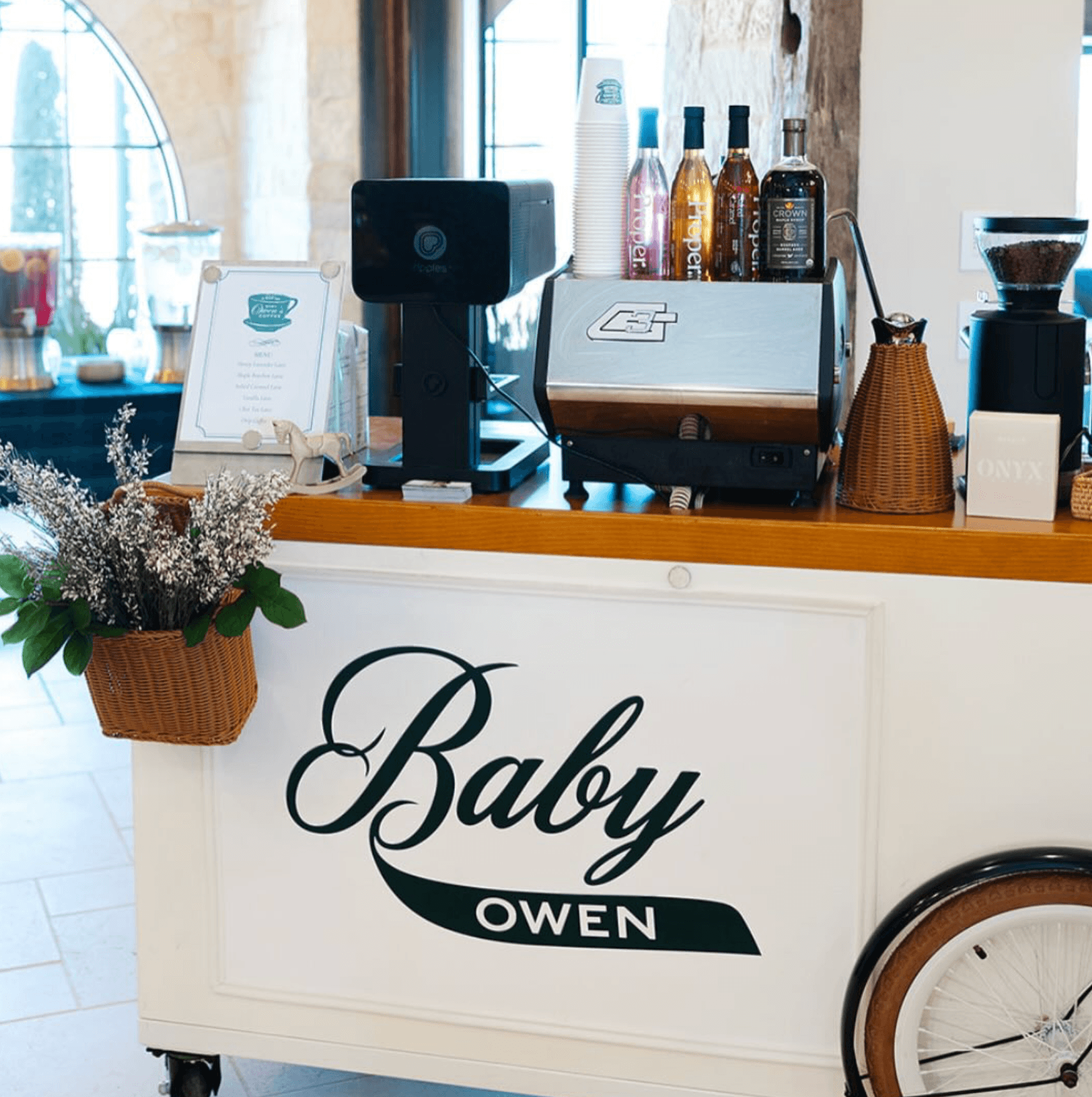 Giddy Up Mobile Coffee serving an event in Oklahoma